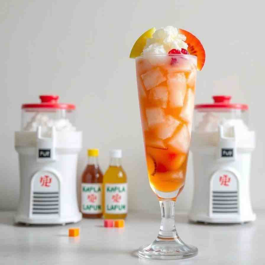 Shaved Ice with Syrup - Make Fluffy Kakigori at Home